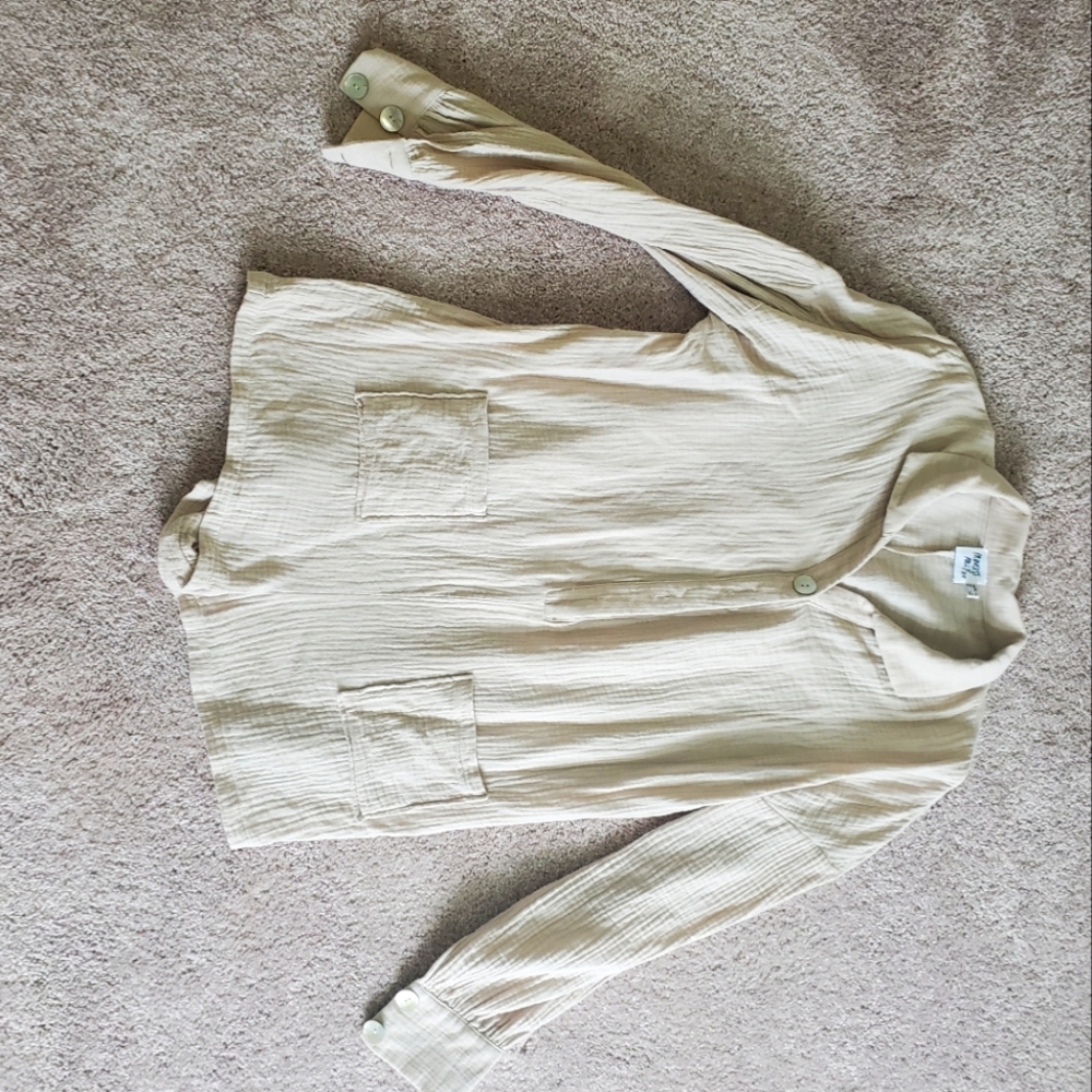 Princess Polly Long Sleeve Oversized Romper Sz 6